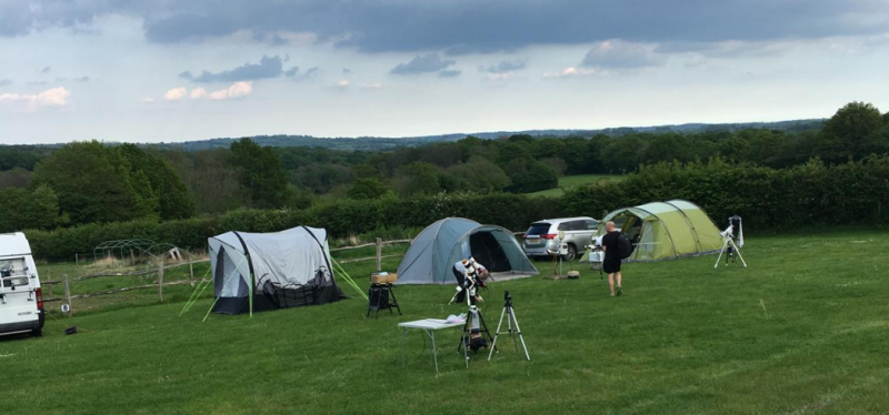 Chris simon and Mark's Tents plus dave's campervan stuck in the mud
Link-words: Campsites2024