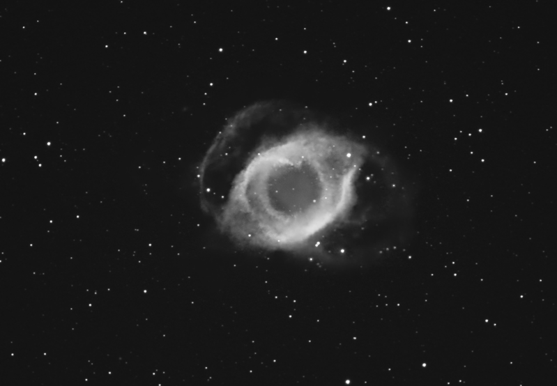 Helix nebula Ha 
42 x 600secs = 7 hours
