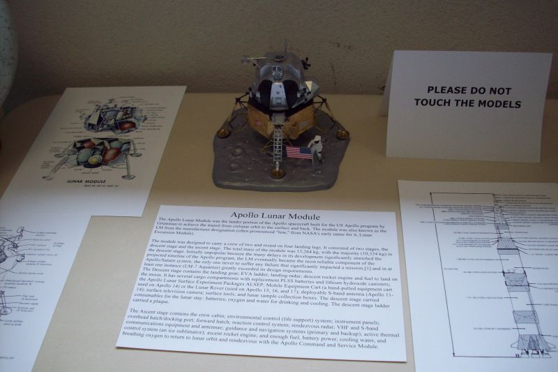 High Elms 2009 exhibition
Lunar Module model
Link-words: LocalArea HighElms2009