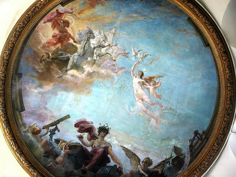 Paris Observatory Trip
Paris Observatory Trip
Ceiling in Observatory
Link-words: Paris2007