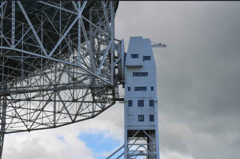 The support
Society trip 2013 Photo by Mike McRoberts 
Link-words: JodrellBank2013 / UKPlaces