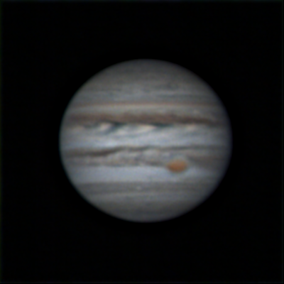 Jupiter, GRS and Io Date: 110317, Time: 003239 UT
FireCapture v2.5  Settings
------------------------------------
Observer=Duncan Evenden
Location=Manche, France
Scope=LX90 8" UHTC, X2 ED Barlow, PierroAstro ADC, Baader Neodymnium filter
Camera=QHY5LII-C
Filter=RGB
Profile=Jupiter
Diameter=42.99"
Magnitude=-2.38
CMI=336.6° CMII=287.8° CMIII=39.6°  (during mid of capture)
FocalLength=4300mm
Resolution=0.18"
Filename=2017-03-11-0032_6-DE-RGB.ser
Date=110317
Start=003211.897
Mid=003239.915
End=003307.934
Start(UT)=003211.897
Mid(UT)=003239.915
End(UT)=003307.934
Duration=56.037s
Date_format=ddMMyy
Time_format=HHmmss
LT=UT +1h
Frames captured=3000
File type=SER
Binning=no
Bit depth=8bit
Debayer=yes
DebayerAlgorithm=HQLinear
BayerPattern=GR
ROI=400x400
ROI(Offset)=432x192
FPS (avg.)=53
Shutter=15.22ms
Gain=52 (52%)
Gamma=1 (off)
USBTraffic=27
AutoHisto=75
HighSpeed=on
Brightness=0 (off)
SoftwareGain=10 (off)
WBlue=75
WRed=75
Histogramm(min)=0
Histogramm(max)=194
Histogramm=76%
Noise(avg.deviation)=n/a
Limit=3000 Frames
Link-words: Duncan
