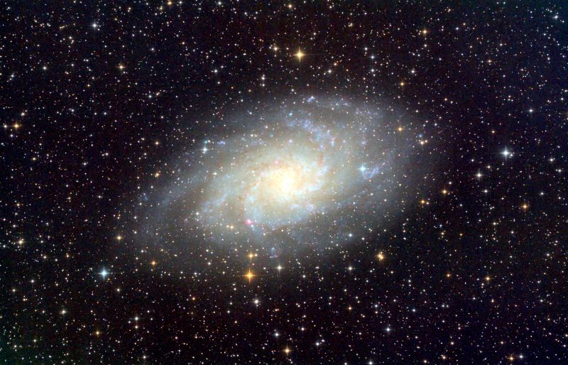 M33 The Triangulum Galaxy  27-10-2017 Manche, France
72x300s @iso1600
Link-words: Duncan