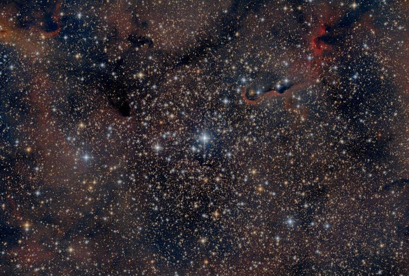 The Elephants Trunk, IC1396, 04-09-2019 Manche, France
Exposure 13x250s (54mins), Gain 120, Offset 8, Temp -15C
Link-words: Duncan