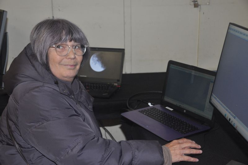 OAS 40th Anniversary Event 16-10-2021, Carole in charge of the Imaging Display
Link-words: Celebration2021