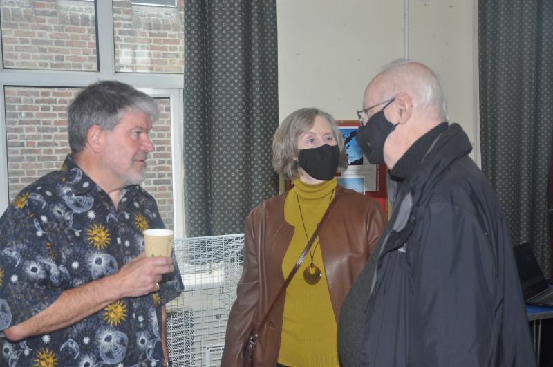 OAS 40th Anniversary Event 16-10-2021, Greg chatting with John
Link-words: Celebration2021