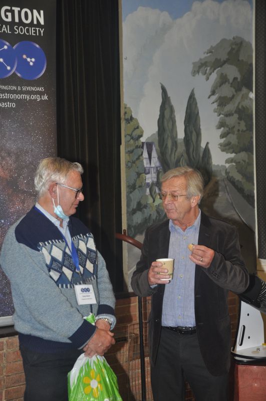 OAS 40th Anniversary Event 16-10-2021, Tony with Pieter Morpurgo
Link-words: Celebration2021