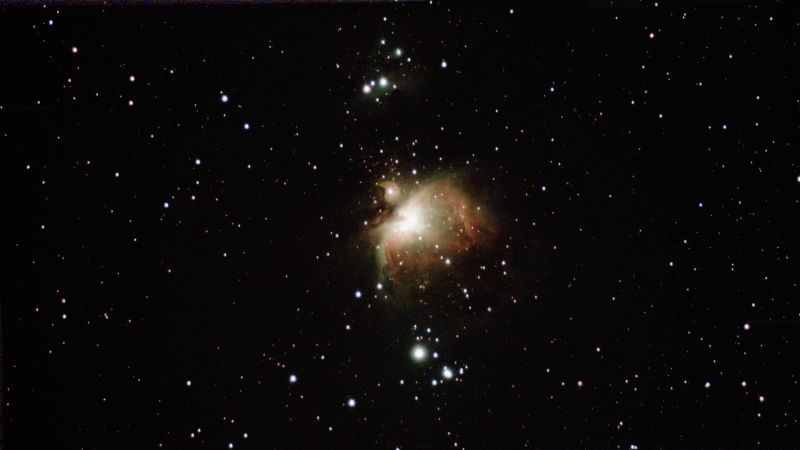 M42 
Dwarf II 41x13sec frames = 8.9 minutes
