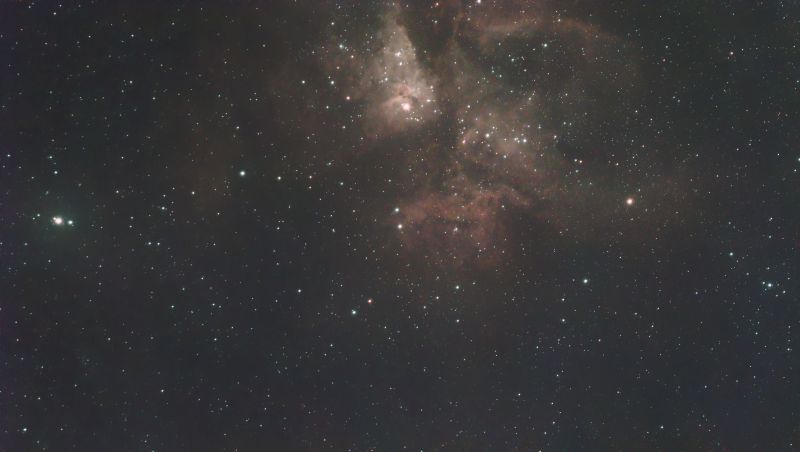 V522 in Carina
Nebula in Carina - only visible in the Southern Hemisphere
