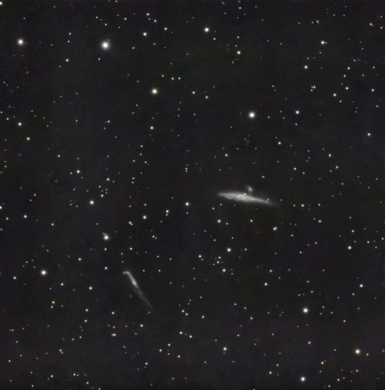 Whale, Pup and Hockey Stick galaxies
Whale, Pup and Hockey Stick galaxies in Canes Venatici
