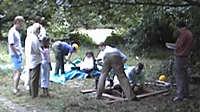 The dig site